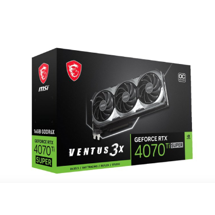 MSI Ventus GeForce RTX 4070 Ti SUPER 16GB GDDR6X PCI Express